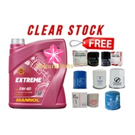 MANNOL 7915 EXTREME 5w40 Fully Synthetic Engine Oil 4L + FREE OIL FILTER (ORIGINAL)