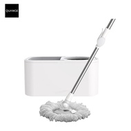 Xiaomi Youpin QUANGE Rotating Water Mop ไม้ถูพื้นหมุนได้ 360 องศา รุ่นQJ030401ชุดถังปั่นม๊อบ Spin Mop