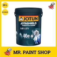 20L JOTUN JOTASHIELD INFINITY EXTERIOR PAINT - 0001 WHITE
