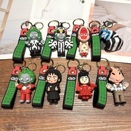 Beetle Juice Keychain pendant bag