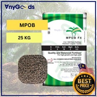 [25KG] AnyGoods x Real Strong MPOB F4 Bio-Chemical Fertilizer NPKMgB 9-6-18-2+0.5 | Baja Kelapa Sawi