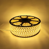 Lampu Panjang Selang LED Strip 5050 SMD AC 220V METERAN / Lampu Strip LED / 1 Strip 1 Meter dan colo