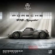 TIME MICRO 1/64 PORSCHE 918 SPYDER SILVER
