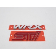93079FG190 Subaru Impreza WRX STI V10 Sedan GVF Rear Emblem "WRX STI"