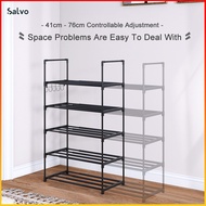 Shoe Rack Retractable 3/4/5 Layers Storage Rak Plastic Storage Rack Shelf Rack Doorway Livingroom Sh
