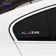 《READY STOCK》2pcs Car Windows Sticker For BMW E30 E34 E36 E39 E46 E60 E70 E87 E90 F10 F20 F30 E84 F3