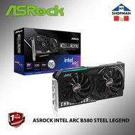 Asrock Intel Arc B580 Challenger 12Gb OC Video Graphics Card GPU