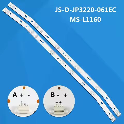 LED backlight strip MS-L1084 V3 R72-32D04-020-12 -13 JS-D-JP3220-061EC XS-D-JP3220-061EC E32F2000 32