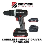 BEITER CORDLESS IMPACT DRILL BC-280V-20V(2.0AH)