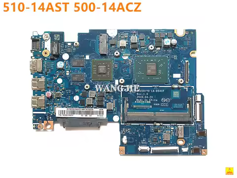 LA-D541P Motherboard For Lenovo Yoga 510-14AST 500-14ACZ Notebook 5B20J76037 with A8 CPU + Amd 2GB G