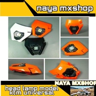KTM UNIVERSAL HEADLAMP MODEL UNIVERSAL LAMP COVER KLX 150 AND CRF 150L