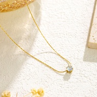 Necklace For Women Diamond Necklace Gold Jewelry Stainless Steel Minimalist Diamond Necklace