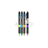 Joyko Quaco 3 4 Color BP-288 0.7mm Pen - 0.7 mm Ball Pen