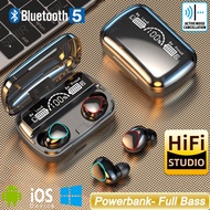 【BEST】TWS Earphone M10 Wireless Headphones Bluetooth Earphones 2500mAh Charging Box Bluetooth Earbud