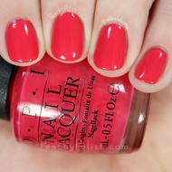 OPI Shes a Bad Muffuletta N56 15ml cream red Nail polish Infinite shine