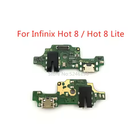 1pcs USB Charging Port Charger Flex Cable For Infinix Hot 8 X650 Infinix Hot 8 Lite X650C X650B Repl