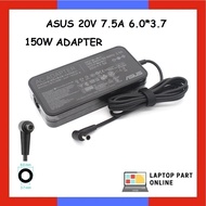 ASUS Rog G512 G512LI FX506LI FX505DT G531GT G731GT FX505GT FX705GT 20V 7.5A 6.0*3.7 150W ADAPTER
