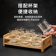 Two Wine Glass Glass Glass Wine Glass Set Wine Glass Holder Small Capacity High-value Wine Glass