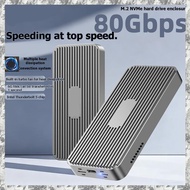 [I O J E] USB4.0 80Gbps M. 2 Nvme SSD Enclosure Docking Station with Cooling Fan for  5/4/3