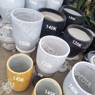 Pot Bunga Hias Classic Tanaman Air Besar Jumbo Guci Halaman indoor indor Outdor Oudoor Tersedia Warn