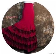 二手佛朗明哥舞裙 紅色 包臀款 M號適穿 9成新 穿過2次 有彈性