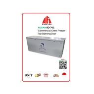 AUCMA BD-702 Commercial Chest Freezer Top Opening Door Poultry Butchery Frozen Meat Finger Food  Fish Seafood Freezer