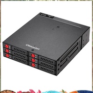 6-Bay 2.5Inch  SSD HDD Enclosure Mobile Rack/Enclosure Hard Disk Enclosure Rack Data Storage for 5.2