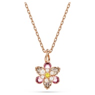 Idyllia pendant mixed cutting, flower necklace shimmering party gift