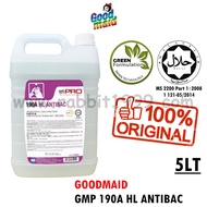 GOODMAID GMP 190A HL ANTIBAC - 5lt - GOODMAID 190A HL Antibac Handwash Liquid Hand Wash 5L 5 Litres 