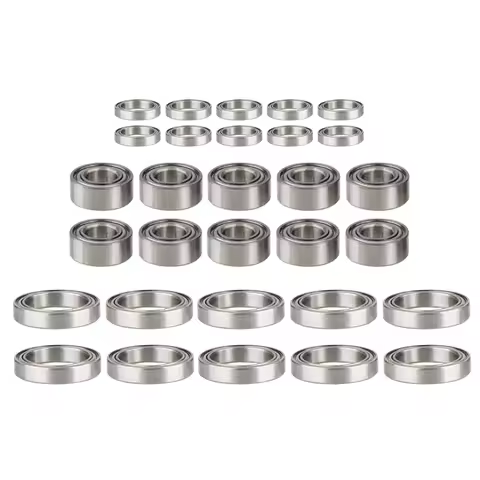 B05C-30Piece Steel Ball Bearing Set For ZD Racing DBX-10 10421-S 9102 1/10 RC Car Upgrade Replacemen