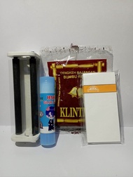 PAKET SIAP LINTING KRETEK KERTAS PAPIR 300 LEMBAR + ALAT LINTING REG + LEM STICK NON TOXIC + CENGKEH