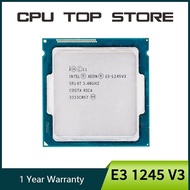 Used Intel Xeon E3 1245V3 E3 1245 V3 3.4GHz Quad Core Eight Thread CPU Processor 8M 84W LGA 1150