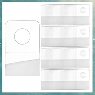 [Q H B W] 1000PCS Self Adhesive Hanging Tabs, 1x1-1/2 Inch Round Hole Tag Hooks