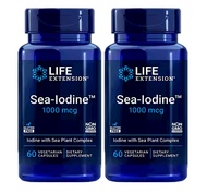 Life Extension Sea Iodine 1000 mcg แคปซูลผัก 60 เม็ด