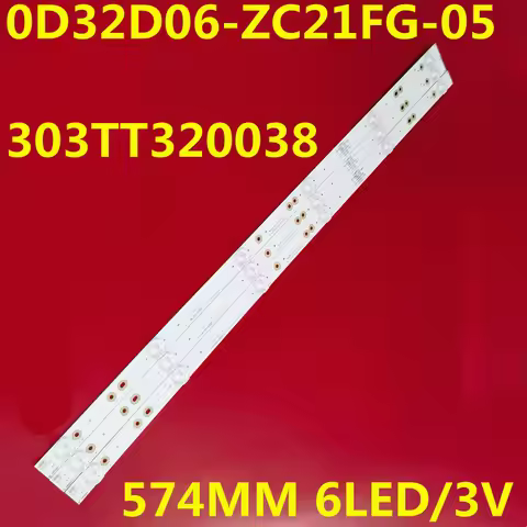 150PCS LED Backlight Strip 6 Lamp For ATVIO 32'' A320SD5G22 0D32D06-ZC21FG-05 OD32D06-ZC21FG-05 6S1P
