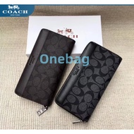 [onebag.my]* 75000 74597 74769 53834   52372 75363 75013 74599 Classic Men's Long Clip Zipper Wallet