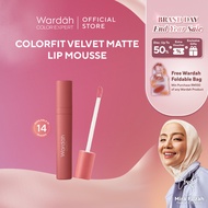 [BRAND DAY SALE] Wardah Colorfit Velvet Matte Lip Mousse – Long-Lasting & Waterproof
