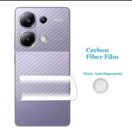 ANTI-SCRATCH CARBON SKIN INFINIX GT 30 PRO GT 20 PRO GT 10 PRO SMART 9 9 HD SMART 6 6 NFC 6 PLUS 5 S