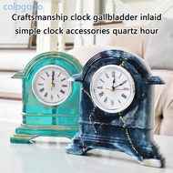 COLO Mini Quartzs Clock Insert 65mm 2 56Inch Round Quartzs Movement Miniature Clock Arabic Roman Num