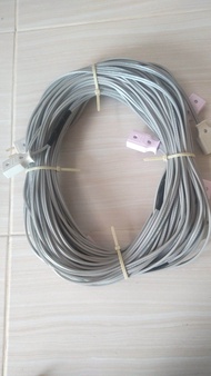 สายไฟหลักไฟทางไฟประดับไฟ้เต้น. ยาว50เมตรปลั๊กห่าง5เมตร10ปลั๊กขนาดสายไฟเลือกได้ตามการใช้งาน