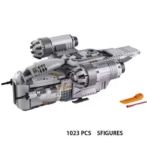 1763 Pcs Classics Moc Famous Movies The Razored Crest Building Blocks Bricks Model For Kids Presents