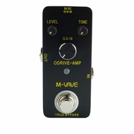 ODRIVE-AMP Overdrive Guitar Effect Pedal Stompbox 1970' s Classic Tube Overdrive True Bypass Musical