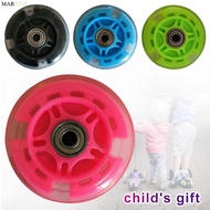 MABREM Scooter Wheel Durable 4 Colors Light Kid Scooter Bearings
