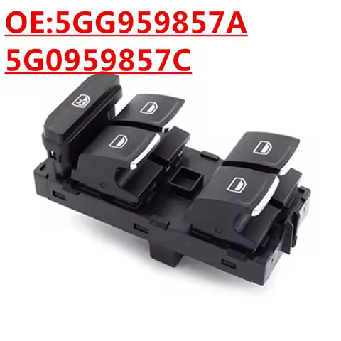 OE:5G0959857C 5GG959857A 8Pins Power Window Master Control Switch For VW Golf 7 MK7 Touran Tiguan Ca