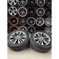 Toyota Alphard Vellfire AGH40 Sport Rim With Yokohama Tyres （Order 4pcs one set）