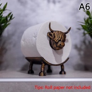 Pig Toilet Roll Holder Frog Toilet Paper Roll Holder 3D Printed Tissue Paper Storage Stand Cute Bath