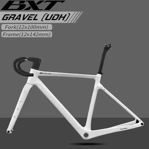 BXT carbon fiber gravel bike frame thru-axle disc brake mountain bike frame cycling equipment, bette