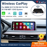 Wireless CarPlay Android Auto Decoder for BMW X5 F15 F85 X6 F16 F86 2014-2020 X1 F48 NBT/EVO System 