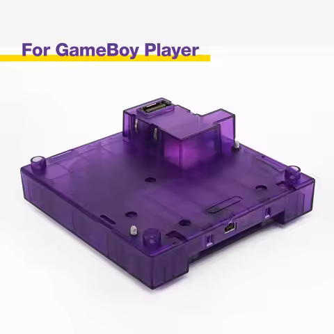 Redesign For GB Player Translucent color replacement shell For GameBoy Player retro game console