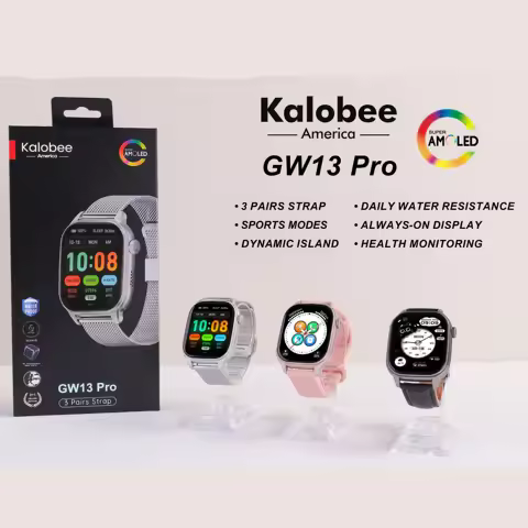 Kalobee GW13 Pro - A Stylish and Minimalist 1.88-Inch Smartwatch with Health Monitoring Capabilities
